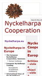 Mobile Screenshot of nyckelharpa.eu