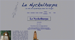 Desktop Screenshot of nyckelharpa.fr