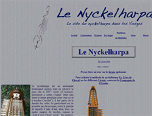 Tablet Screenshot of nyckelharpa.fr